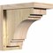Ekena Millwork Pescadero Rough Sawn Corbel w/Backplate, Douglas Fir, 6"W x 10"D x 10"H COR06X10X10PEC01RDF - alternate 1